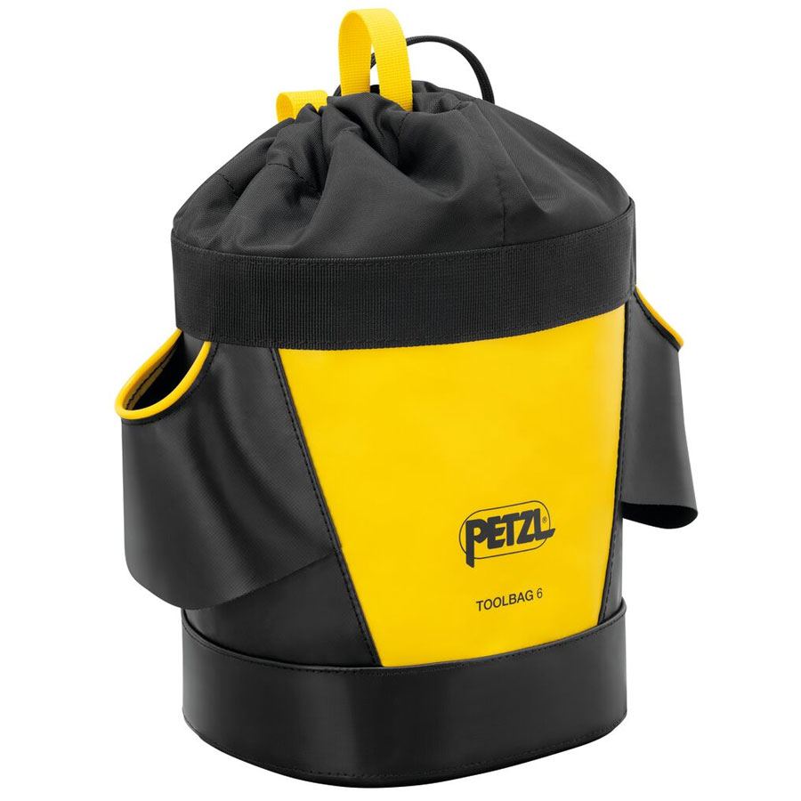 PETZL Toolbag 6 black/yellow tok